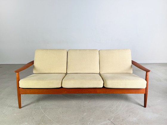Image 1 of Original Arne Vodder Sofa Midcentury France & Søn Daverkosen Couch