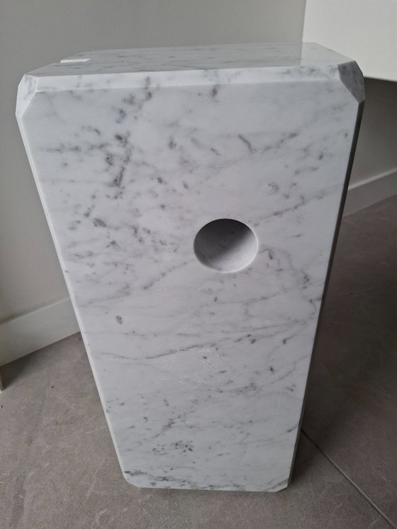 Image 1 of Flos Arco - Vloerlamp aluminium/geborsteld/geolijst/marmer wit/