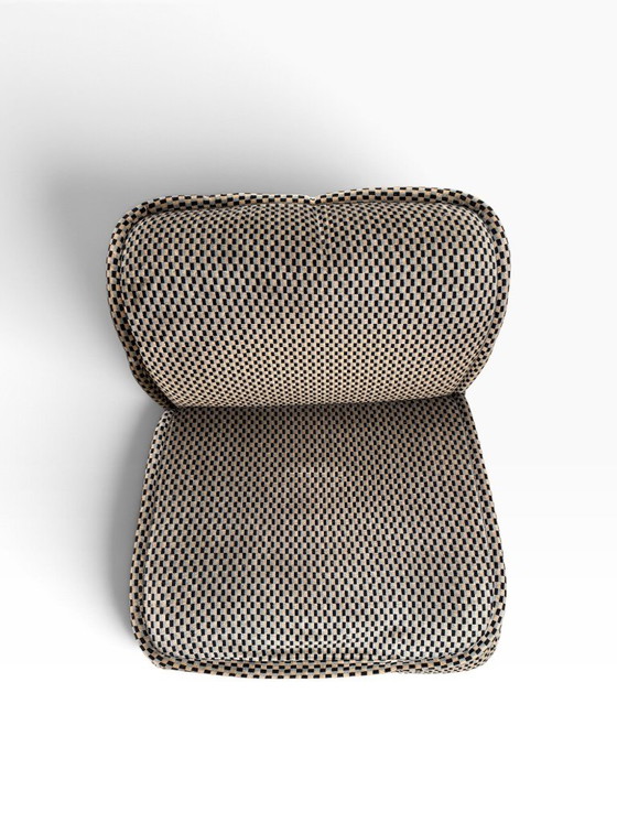 Vintage Armchair "Calida" Design Arch. Giudici For Coim (1970s) – Velvet (photo 6 of 13)