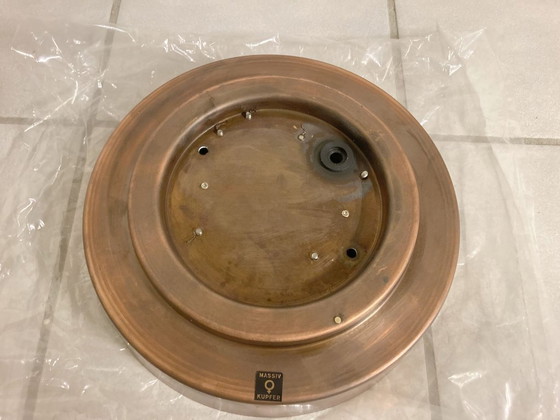 Image 1 of NEW 2x wall fixture 1x ceiling fixture copper opal glass BOOM