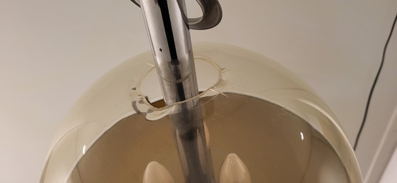 Image 1 of Graziosa lampada da soffitto a mezza sfera, anni '70-'80
