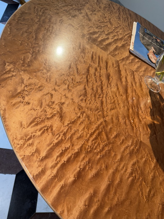 Image 1 of Giorgetti offredi table for Saporiti Italia 1980s