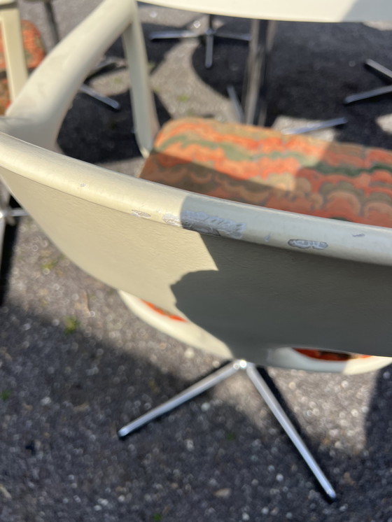 Image 1 of Konrad Schäfer 6 chairs + Dinner table