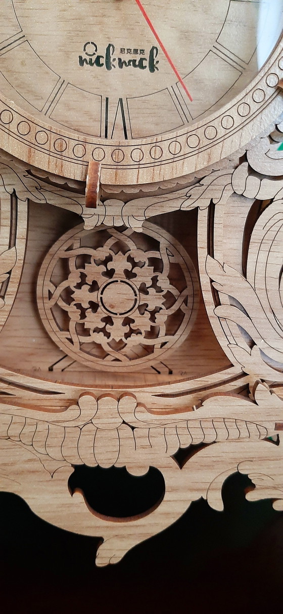 Image 1 of Horloge en bois Nick Nicknick