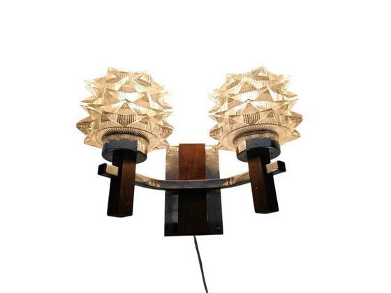 Image 1 of Massive - crystal - rosewood - chrome - Belgium - 1970s
