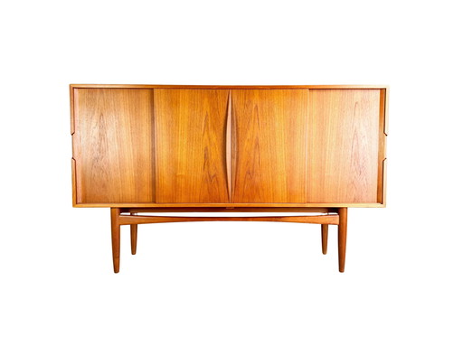 Original KP Jørgensen Teak Highboard Midcentury Vintage Danish