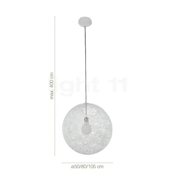 Image 1 of Pot Bertjan Original Moooi Random Light White - Grand modèle 105 cm