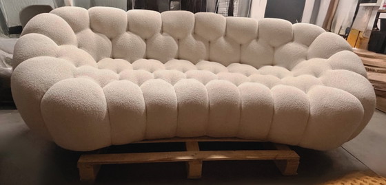 Roche Bobois Bubble Grote 3-zitsbank – Sacha Lakic – Origineel – 3-5 zitsbanken, Textiel (photo 4 of 5)
