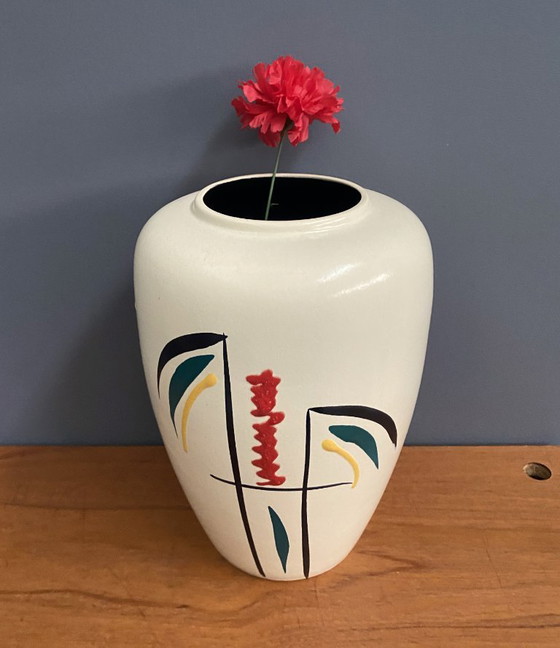 Image 1 of Kleurrijke Scheurich vaas model 239-40, jaren 60