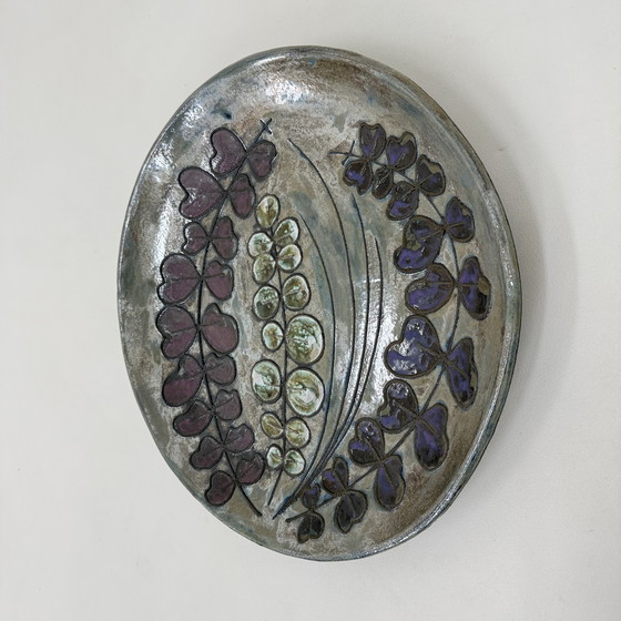 Image 1 of Plaque murale en céramique Rusha Handarbeit, 1970 Allemagne