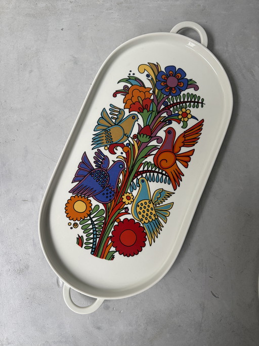 Villeroy & Boch Acapulco schalen set – 2 langwerpig + 1 rond