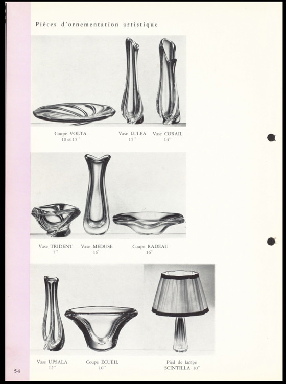 Val Saint Lambert “Lulea” Crystal Vase — René Delvenne, Studio Cristal, Limited Edition 1/6 (photo 13 of 15)
