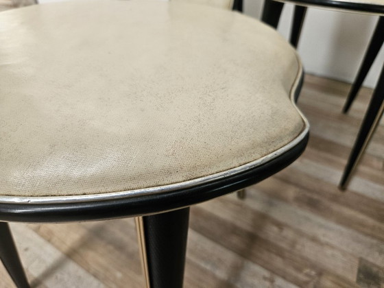Set van zes mid-century moderne eetkamerstoelen van Umberto Mascagni – Wood (photo 11 of 16)