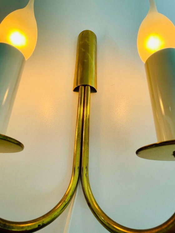 Image 1 of 2x Lampade doppie Lyskaer Danimarca Design metà secolo