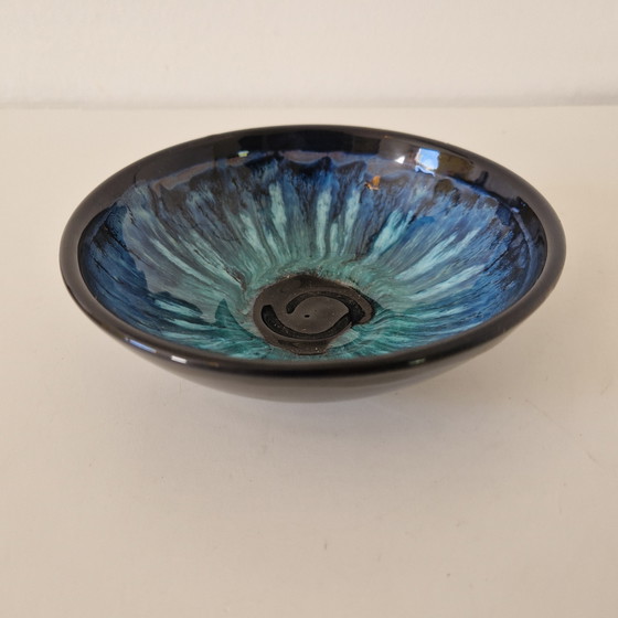 Image 1 of Plat en céramique vintage Yopia des années 70