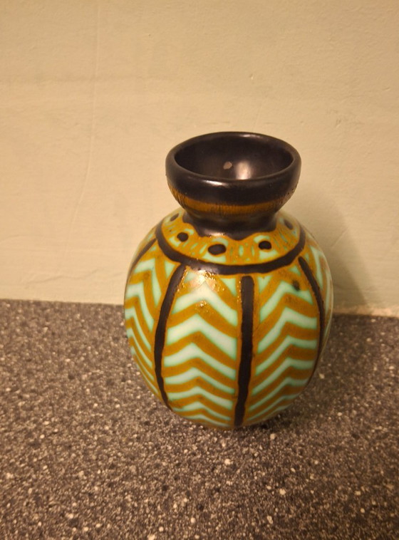 Image 1 of Boch freres keramis vaas charles Catteau 