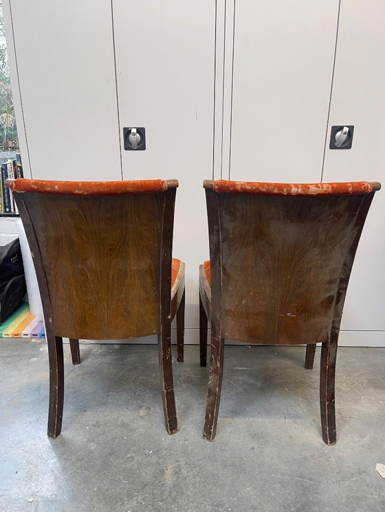 Image 1 of À restaurer : Ensemble de 6 chaises originales DE Coene Frères (RUBENS)