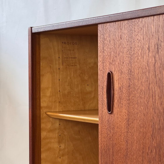 Image 1 of Credenza Trio in teak di Nils Jonsson per Troeds, 1960