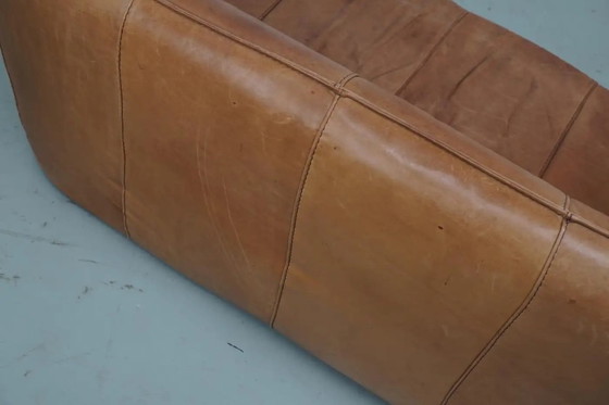 Image 1 of Canapé Andes en cuir cognac par Gerard van den Berg pour Montis, 1970