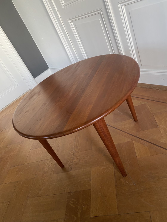 Image 1 of Vintage Wooden Coffee Table Ml131 By Illum Wikkelsoo For Mikael Laursen