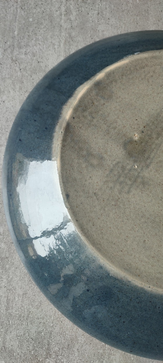 Image 1 of Grande piatto in gres alsaziano di Vincent Pirard, Soufflenheim