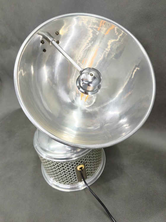 Image 1 of Lampe solaire médicale industrielle Bauhaus, lampe de table, Tchécoslovaquie des années 1930