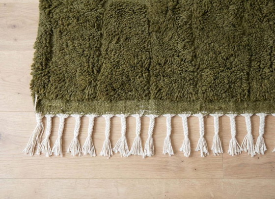 Image 1 of Custom Green Moroccan Carpet 200cmx300cm 
