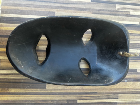 Image 1 of Masque Africain en bois sculpté - XX e siècle 