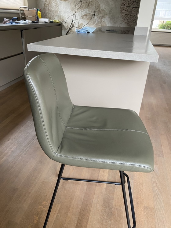 1 Barhocker Leolux, Caron Two Artosan – Leather, Metal (photo 2 of 6)