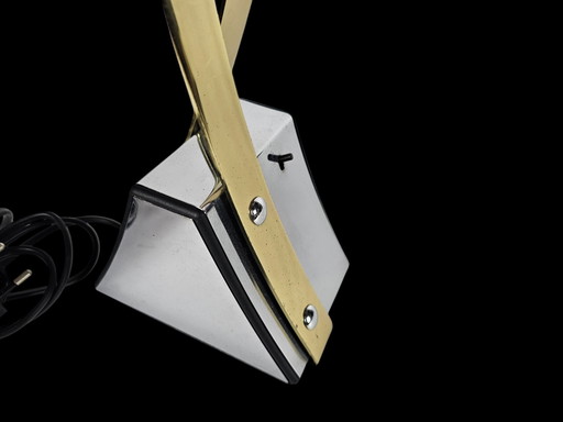 Brilliant-Leuchten - Lampada da tavolo - Modello 06248 - Stile Memphis - Ottone - Germania - Anni '90
