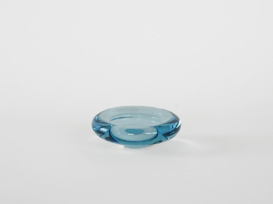 Image 1 of Glazen schaal, Deens ontwerp, jaren 60, fabrikant: Holmegaard, ontwerper: Per Lütken