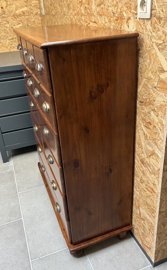 Magnifique armoire d'apothicaire en pin / commode – Wood (photo 4 of 6)