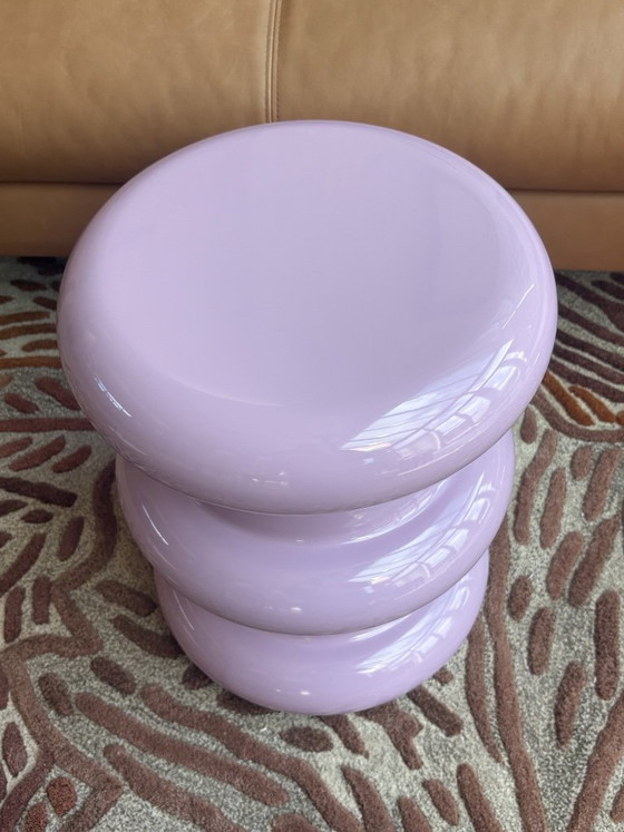 Kartell Pilastro Side table Lilac – Plastic (photo 3 of 8)