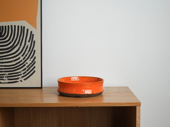 Bol en céramique, design danois, années 1960, fabriqué au Danemark, Accessoires de table, Multicolore (photo 9 sur 9)