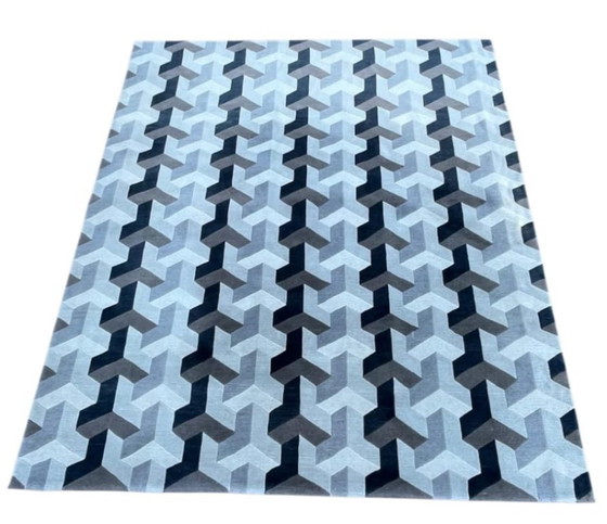 Image 1 of Verner Panton Handgewebte Wolle Teppich YPSILON Hersteller Designers Carpet