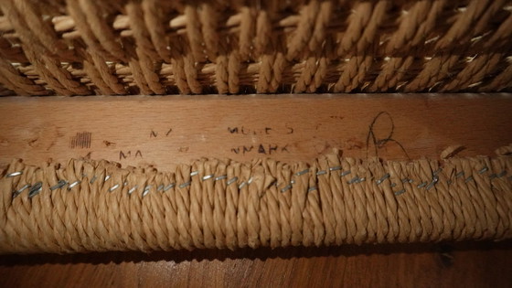 Image 1 of 6x Niels Otto Moller stoelen model 75 