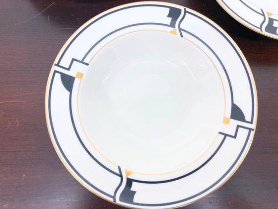 Image 1 of Noritake Portfolio Stoviglie anni '70-'80 Design stile Art Deco