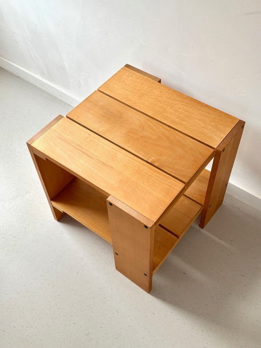 Crate Table / Gerrit Rietveld for Cassina 1970s