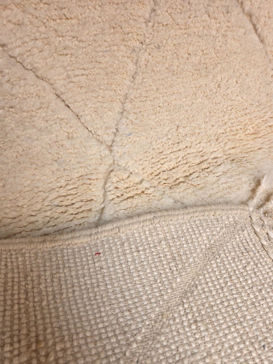 Image 1 of Small Cream Beni Ourain Moroccan rug 152 x 109 cm