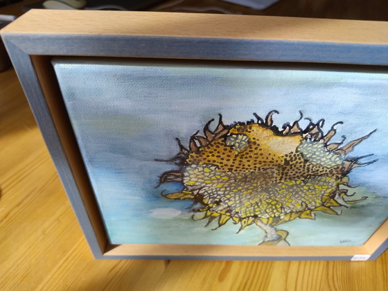 Tournesol – Kitty Blom, Peintures et dessins, Wood, Canvas (photo 7 of 11)