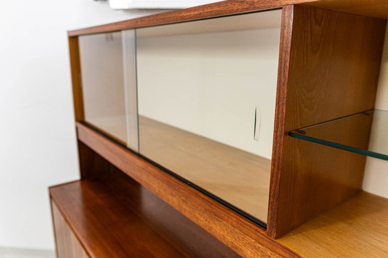 Image 1 of Vintage dressoir met vitrinekast van SFM, jaren 1970