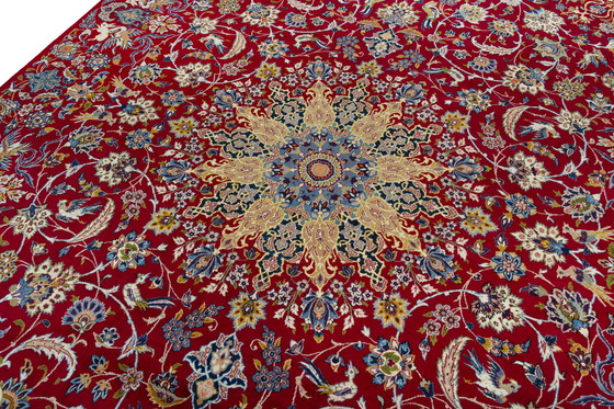 Image 1 of Handgeknüpfter Isfahan Orientteppich – 435 x 315 cm