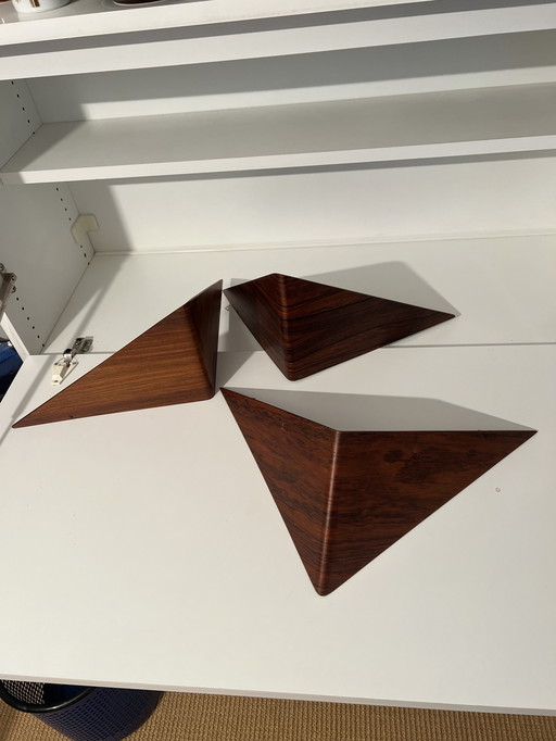 3x Butterfly planks by Poul Cadovius