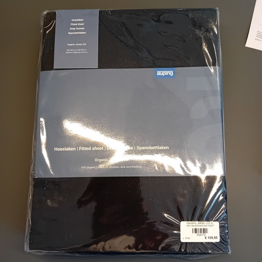 Auping fitted sheet Deep Black 180 x 210/220 cm