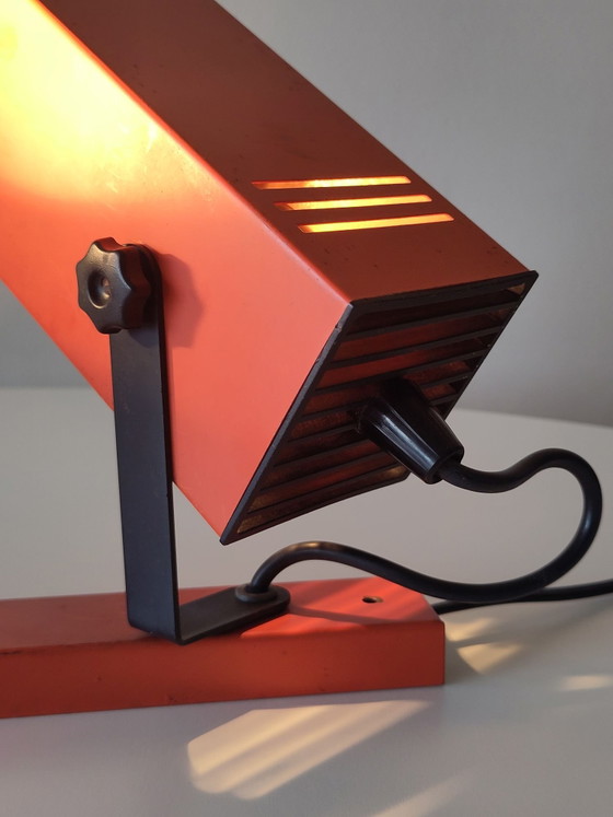 Philips cube lamp space age, Plafoniere, Metallo, Plastica, Arancione (foto 9 di 15)