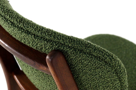 Image 1 of Set van 6 Nederlandse eetkamerstoelen stoelen vintage gestoffeerd