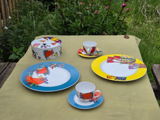 Mooi servies "The Taste of Art" (De Smaak van Kunst)