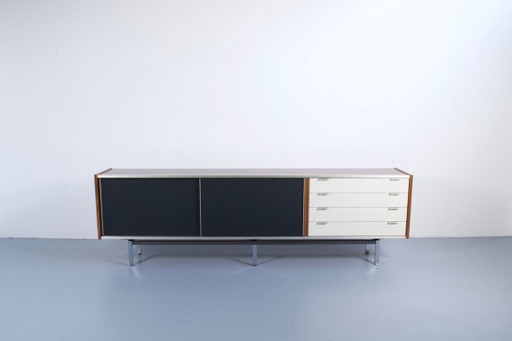 Teak sideboard by Georges Frydman, 1963, EFA publisher