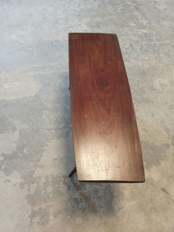 Table basse vintage en bois du milieu du siècle – Tables basses (photo 14 of 15)
