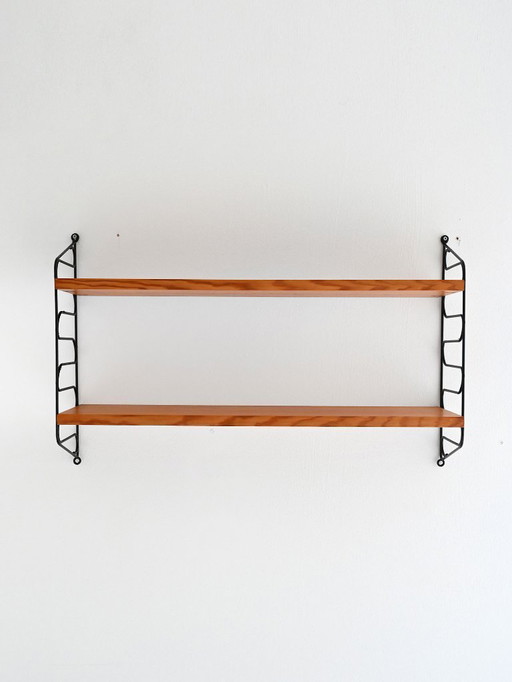 1960s Scandinavian Hylla wall shelf in teak